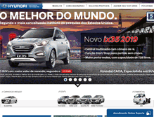 Tablet Screenshot of hyundai-motor.com.br
